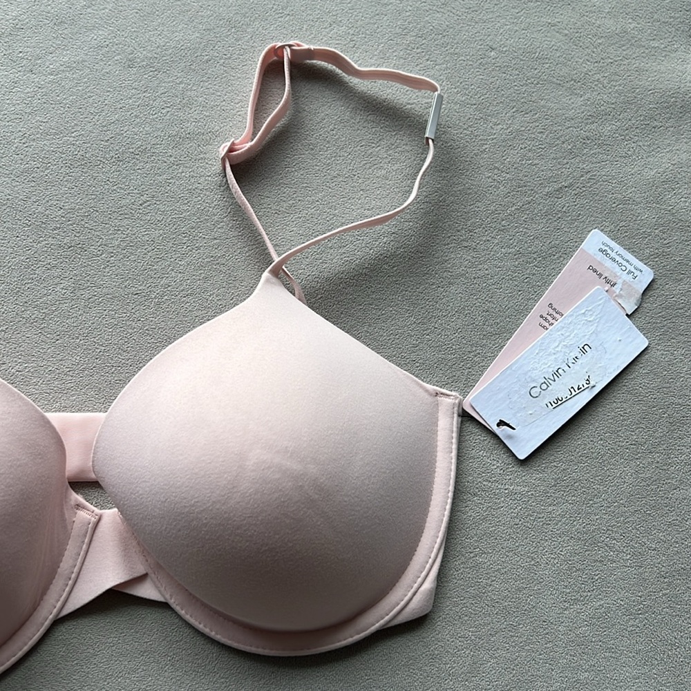 New Calvin Klein Perfectly Fit Lightly Lined Full Coverage T-Shirt Bra Size 30DD - Picture 4 of 8